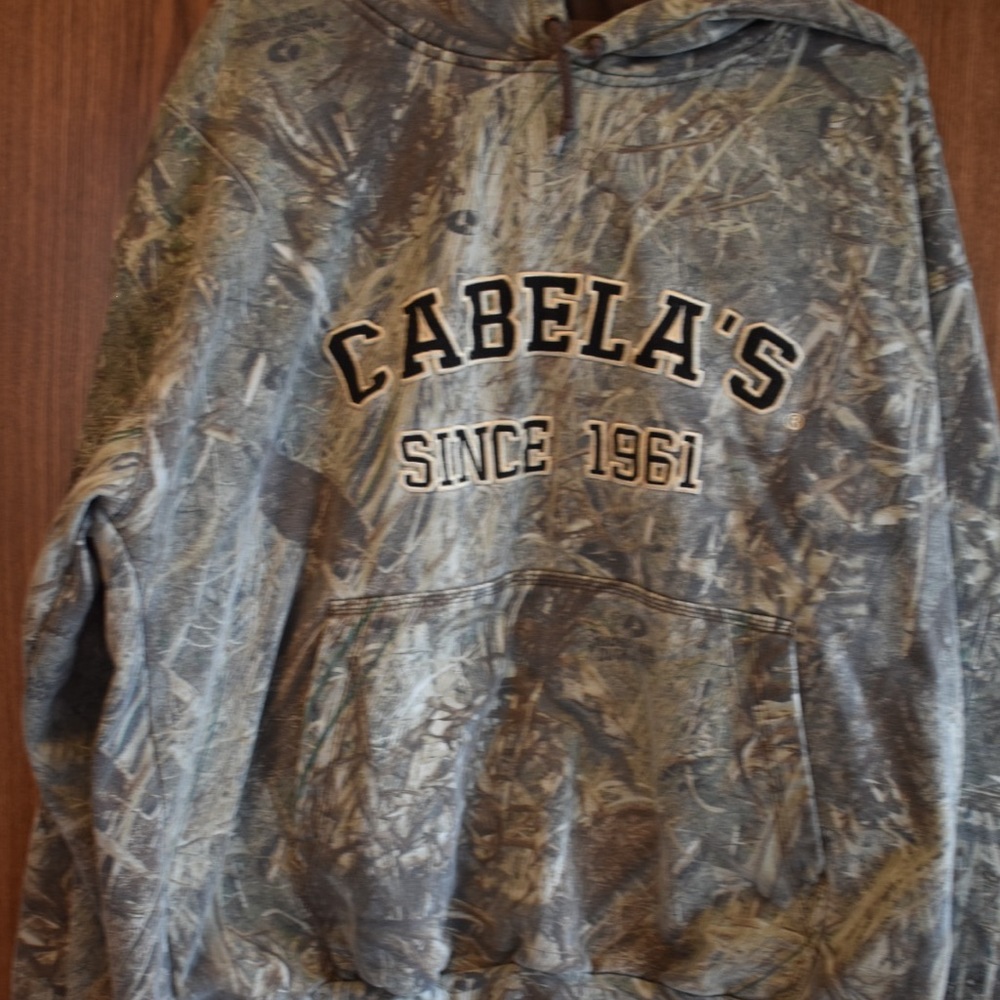 Cabelas Camo Hoodie